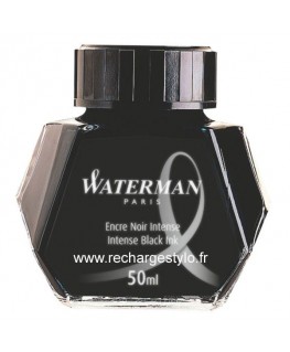 Waterman Flacon 50ml D'encre Noir Intense