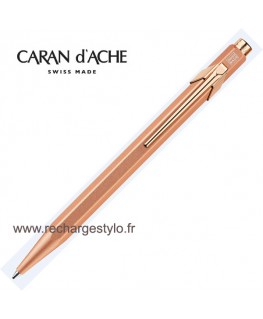 Stylo Bille Caran d'Ache 849 Brut Rosé avec Etui 849.997