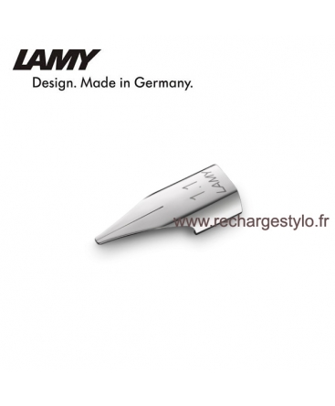 Plume Lamy Z50 Taille 1,1 en acier poli 1215052 Plume Lamy Z50 Taille 1,1 en acier poli 1215052