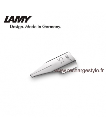 Plume Lamy Z50 Taille 1,5 en acier poli 1215051