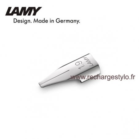 Plume Lamy Z50 Taille 1,9 en acier poli 1215600
