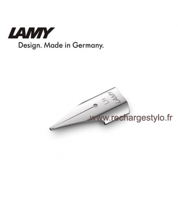 Plume Lamy Z50 Taille LH "Spécial Gaucher" en acier poli 1215050