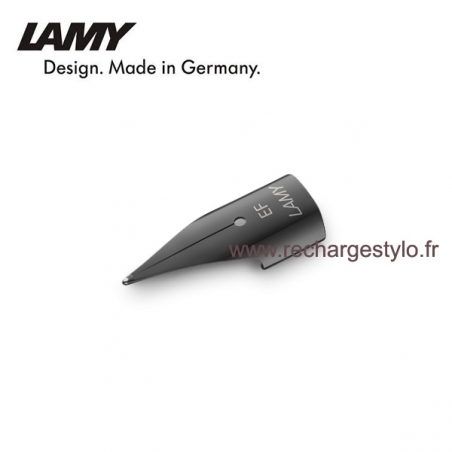 Plume Lamy Z50 Taille EF en acier noir 1215057