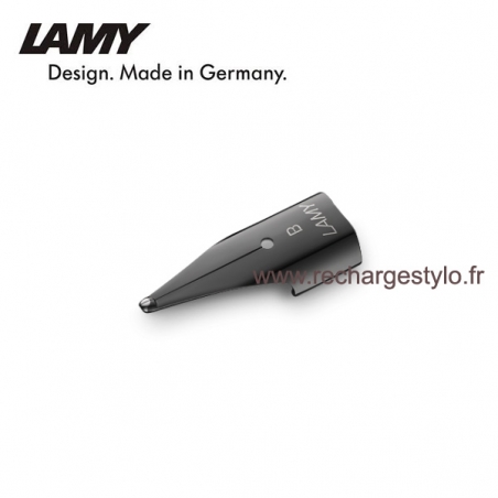 Plume Lamy Z50 Taille B en acier noir 1215060