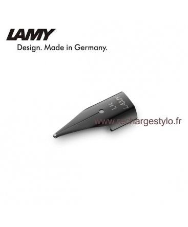 Plume Lamy Z50 Taille LH "Spécial Gaucher" en acier noir 1215062