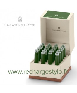 Ecrin de Cartouches d'Encre Graf Von Faber Castell Moss Green 141134