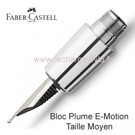 bloc-plume-faber-castell-e-motion-taille-moyen_148290