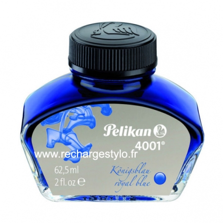 Flacon d'encre 62,5ml Bleu Royal Pelikan