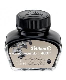 Flacon d'encre 30ml Noir Brillant Pelikan