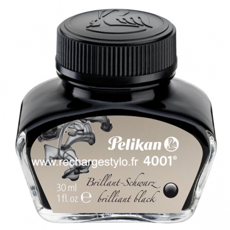 Flacon d'encre 30ml Noir Brillant Pelikan