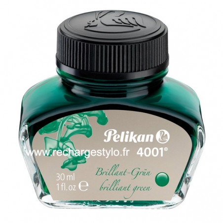 Flacon d'encre 30ml Vert Brillant Pelikan 301044