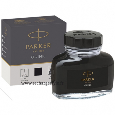 Flacon d'encre Parker Noir 1950375