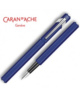 Stylo Plume Caran d'Ache 849 Vernis Bleu 840.159