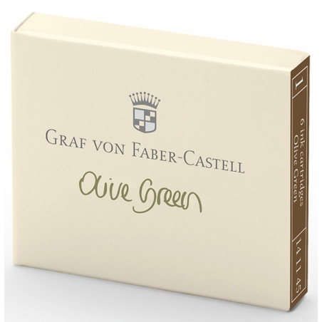 Cartouche D'encre Graf von Faber Castell Olive Green 141115