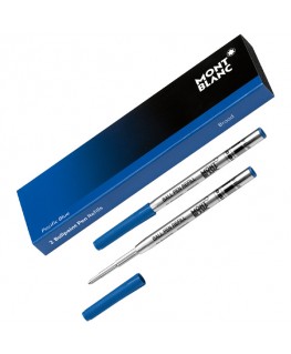 2 Recharges Bille Montblanc Pacific Blue Large 116214