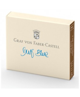 Cartouche D'encre Graf von Faber Castell Bleu Azur 141118