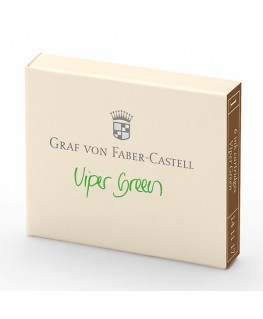 Cartouche D'encre Graf von Faber Castell Vert Reptile 141117