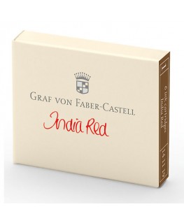 Cartouche D'encre Graf von Faber Castell Rouge Indien 141119