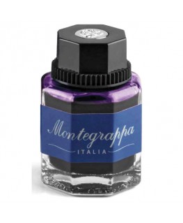 Flacon d'encre violet montegrappa réf IA01BZIL