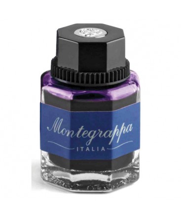 Flacon d'encre violet montegrappa réf IA01BZIL