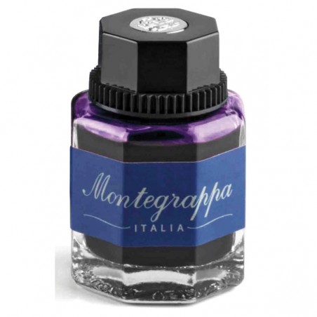 Flacon d'encre violet montegrappa réf IA01BZIL