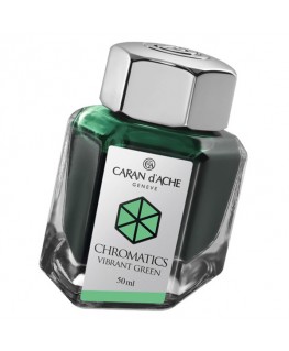 Flacon d'encre Caran d'Ache Chromatics Vibrant Green Réf_8011.210