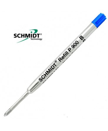 recharge-bille-schmidt-p900-bleu-moyen-ref_p900bb