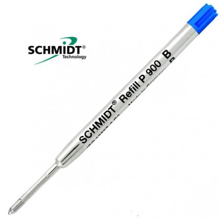 recharge-bille-schmidt-p900-bleu-moyen-ref_p900bb