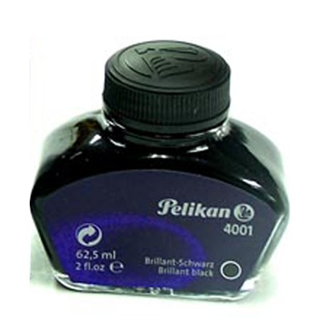 Flacon d'encre 62,5ml Noir Pelikan