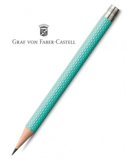 crayons-graphite-de-poche-graf-von-faber-castell-guilloche-turquoise-ref_118660