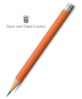 crayons-graphite-de-poche-graf-von-faber-castell-guilloche-orange-ref_118661