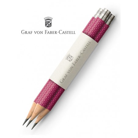 crayons-graphite-de-poche-graf-von-faber-castell-guilloche-rose-ref_118662