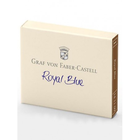 cartouches-d-encre-graf-von-faber-castell-bleu-royal-ref_141109