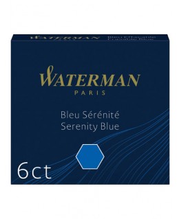 waterman-boite-6-cartouches-courte-internationale-bleu-serenite_s0110950