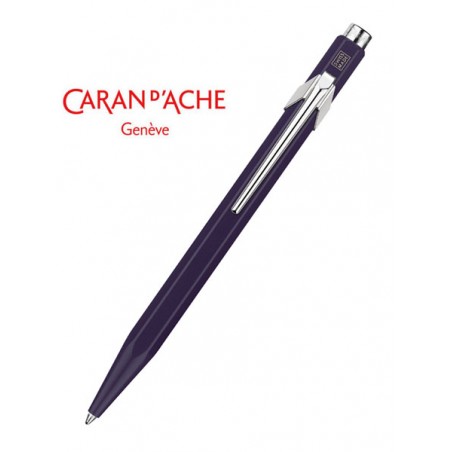 Stylo Bille 849 Caran d'Ache Violet Foncé Édition Limitée NN0849.461