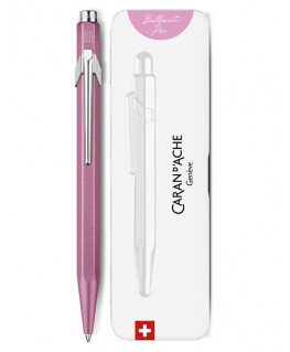 stylo-bille-caran-dache-849-colormat-x-rose_849.591