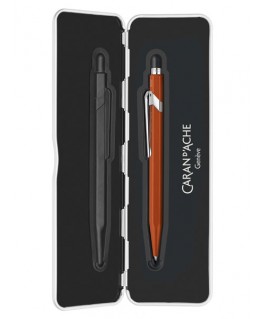 stylo-bille-caran-dache-849-colormat-x-orange_849.776