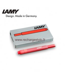 boite-de-5-cartouches-dencre-lamy-t10-rouge_1202076