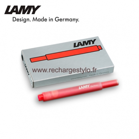 boite-de-5-cartouches-dencre-lamy-t10-rouge_1202076