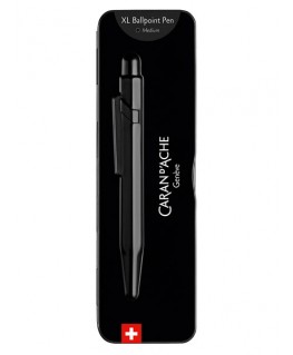 stylo-bille-caran-dache-xl-849-black-code-caran-dache-etui-ferme