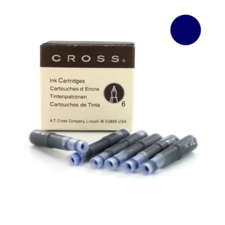 Cartouche d'encre Slim Cross Bleu Nuit 8929TD-3