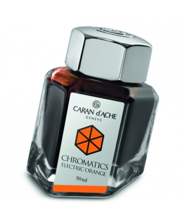 Flacon d'encre Caran d'Ache Electric Orange Réf_8011.052