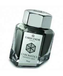 Flacon d'encre Caran d'Ache Chromatics Infinite Grey Réf_8011.005