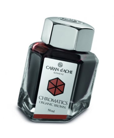 Flacon d'encre Caran d'Ache Chromatics Organic Brown Réf_8011.049 Flacon d'encre Caran d'Ache Chromatics Organic Brown Réf_8011.049