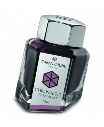 Flacon d'encre Caran d'Ache Chromatics Ultra Violet Réf_8011.099