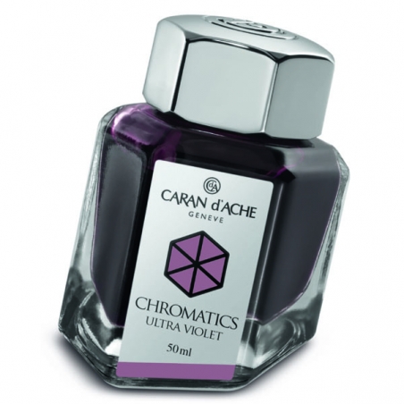 Flacon d'encre Caran d'Ache Chromatics Ultra Violet Réf_8011.099