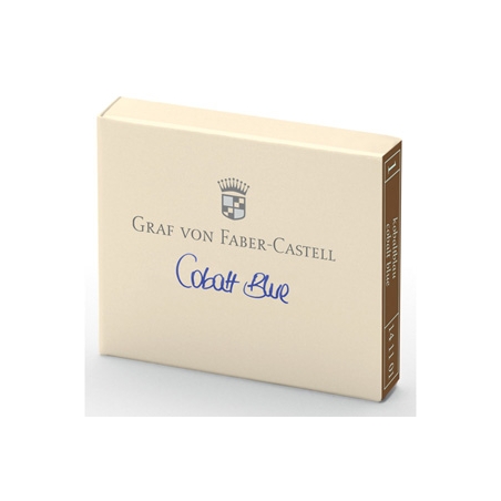 Cartouche D'encre Graf von Faber Castell Cobalt Blue 141101