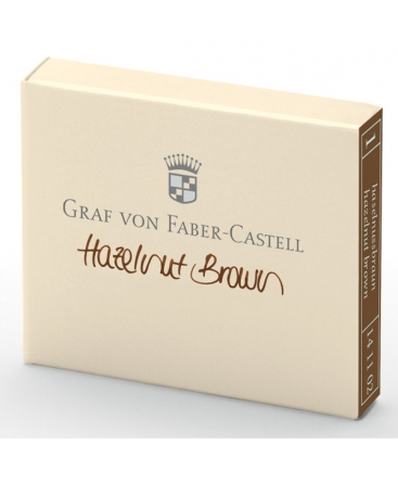 Cartouche D'encre Graf von Faber Castell Hazelnut Brown 141102