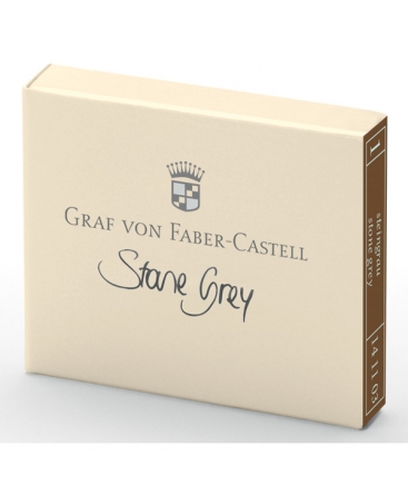 Cartouche D'encre Graf von Faber Castell Stone Grey 141103