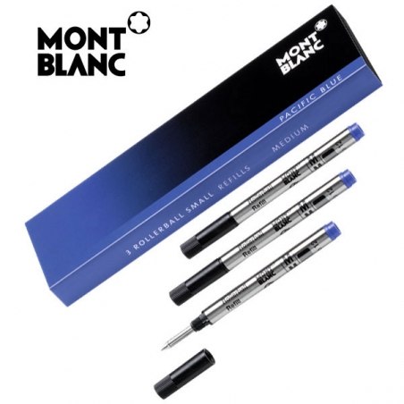 Recharge Montblanc Roller Slim Mozart Bleu Moyen 107324